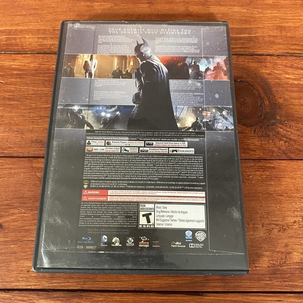 Sony PlayStation 3 Batman Arkham Origins‎ 2013